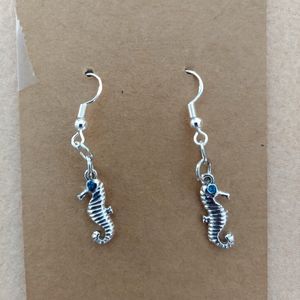 Seahorse earrings